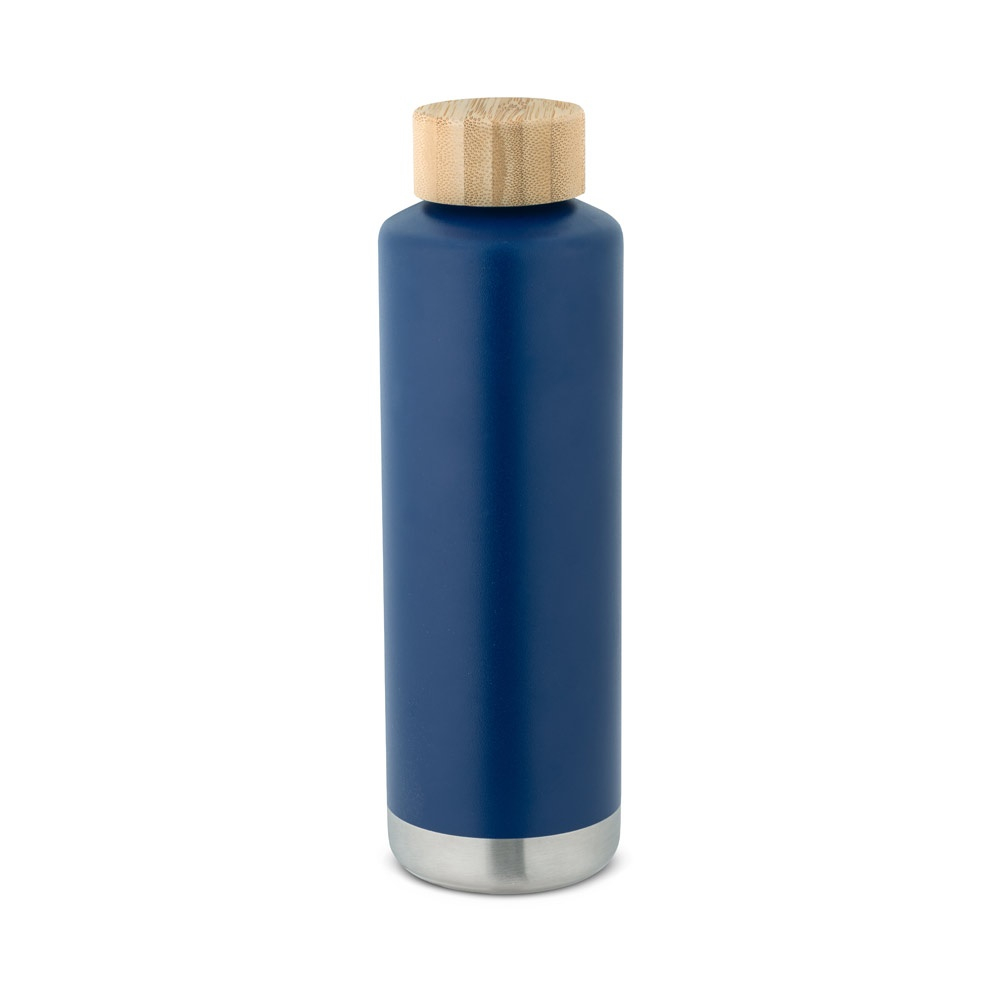 Bouteille en acier inoxydable personnalisable 640ml NORRE Bleu marine